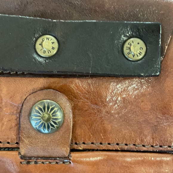 Chiarugi Old Tuscany Leather Messenger Bag WT - Picture 5 of 15